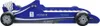 vidaXL Lit d'enfant au design de voiture de course 90 x 200 Voir les images du produit 3