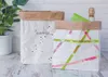 HEYDA Papier Dekobeutel/Geschenktüte weiß / natur groß Produktbild-Vorschau 1