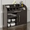 LEA | Besteckschrank | B110cm x H105 | Wenge-Schwarz | Produktbild-Vorschau 6