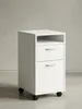 Rollcontainer WL5.901 Weiß 33x63x38 cm Produktbild-Vorschau 1