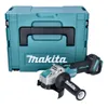 A teal Makita storage case and a cordless angle grinder are displayed against a white background. Anteprima dell’immagine prodotto