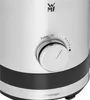 Close-up of the control dial and branding on a kitchen appliance. Voir les images du produit