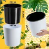 KADAX květináč s dřevěnými hranolky, elegantní květináč s Náhled obrázku produktu 3