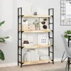 vidaXL Tischplatte 80x20x4 cm Rechteckig Massivholz Akazie Produktbild-Vorschau 3