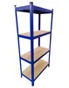 SET 2x Schwerlastregal 80 x 40 x 160 cm, blau lackiert Produktbild-Vorschau 2