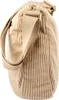 Prato SC09 zeitlose Umhängetasche aus Breitcord light beige Produktbild-Vorschau 4