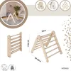 Drevený lezecký trojuholník, Piklerovej triangel, Detská Náhľad obrázku produktu 2
