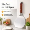 Pizzaschieber Edelstahl 33cm, mit Holzgriff, klappbar, Produktbild-Vorschau 2