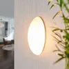 Lucande Wandleuchte Jemima, 24 cm, Glas, elliptisch Produktbild-Vorschau 2