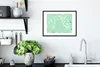 MuchoWow® MuchoWow® Gerahmtes Poster Mintgrünes Konfetti Produktbild-Vorschau 4