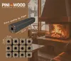 Briquettes de chêne PINI Kay de 23 cm de long carrées avec Voir les images du produit 3