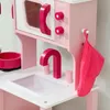 AIYAPLAY Kinderküche Spielküche mit Backofen, Herd, Spüle, Produktbild-Vorschau 9