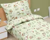 Pościel bawełniana junior - zielona - 140x200, 70x90 Podgląd zdjęcia produktu 3