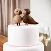 Kay Bojesen Lovebirds H9 cm dub/uzený dub 1 pár Náhled obrázku produktu 9