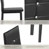 Lot de chaises avec strass - noir, Lot de 4 Voir les images du produit 4