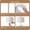 Lampa stojąca EDISHINE do salonu, złota, lampa łukowa z Podgląd zdjęcia produktu 9