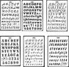 Stück Buchstaben Schablone, Alphabet Malerei, Produktbild-Vorschau 1