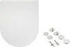 Amazon Basics D-förmig WC-Sitz in D-Form aus Urea-Material, Produktbild-Vorschau 1