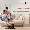 HOMCOM Heizlüfter zur Wandmontage 2000W Keramik-Wandheizung Produktbild-Vorschau 9
