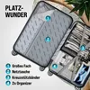 Monzana Set Valigie Rigide 4pz con Beauty Case incl. Anteprima dell’immagine prodotto 5