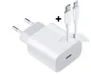 iPhone Ladegerät 20W Charger Netzteil + 1m USB‑C auf Produktbild-Vorschau 1