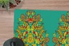 MuchoWow® Mauspad Mousepad Muster - Locken - Folklore 60x30 Produktbild-Vorschau 2