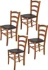 t m c s Tommychairs - Set di 4 sedie VENICE per cucina e Anteprima dell’immagine prodotto 1