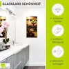 ARTland Glasbild Oldtimer Motorroller romantisch Größe: Produktbild-Vorschau 2