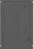 vidaXL Wäschetruhe Grau 88,5x44x66 cm Massivholz Kiefer - Produktbild-Vorschau 8