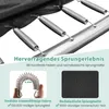 COSTWAY Trampolin rechteckig, 3 in 1 Kindertrampolin mit Produktbild-Vorschau 5