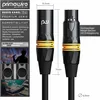 Primewire XLR audio kábel, XLR samec - samica, LF audio Náhľad obrázku produktu 3