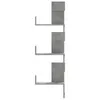 A gray corner shelf unit. Anteprima dell’immagine prodotto