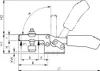 AMF Waagrechtspanner mit rotem Handgriff 6830, Größe 2 Anteprima dell’immagine prodotto 8