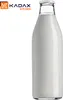KADAX Bouteilles de lait 1L avec couvercle, Bouteilles de Voir les images du produit 7