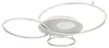 Globo Lighting plafoniera alluminio spazzolato argento Anteprima dell’immagine prodotto 11