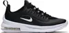 A studio shot of a black Nike Air Max Axis sneaker against a white background. Voir les images du produit