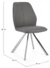 4er Set Stühle Maxwell 44 x 62 x 88 cm Stahl Polyurethan Produktbild-Vorschau 7
