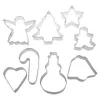 COM-FOUR® 16x Plätzchen Ausstechformen aus rostfreiem Produktbild-Vorschau 4