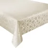 A tablecloth with a floral pattern draped over a table corner. Produktbild-Vorschau
