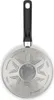 The underside of a Tefal frying pan with its handle. Produktbild-Vorschau