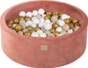 Ballenbak VELVET Marsala Rood - 90x30 incl. 200 ballen - Produktbild-Vorschau 1