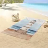 Beach towel Good Morning 100x180 cm - maritime / lighthouse Produktbild-Vorschau 5