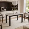 A dining table set in a modern kitchen/dining area. Produktbild-Vorschau