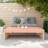 vidaXL Gartenhocker 120x80 cm Massivholz Douglasie Produktbild-Vorschau 3