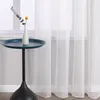 Vorhang einfarbig Voile Gardine mit Kräuselband Produktbild-Vorschau 7