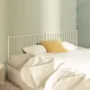vidaXL Kopfteil Metall Weiß 200 cm - Kopfteil - Kopfteile - Produktbild-Vorschau 1