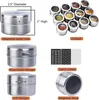 Gewürzgläser Set 12 Stück, magnetische Produktbild-Vorschau 3