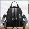 EDIBAZZAR | Schwarzer modischer wasserdichter Damenrucksack Produktbild-Vorschau 7