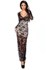 Abendkleid / Cocktailkleid / Maxikleid in lila/ schwarz Produktbild-Vorschau 1
