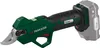 A cordless pruning shear with a battery pack attached, shown against a white background. Produktbild-Vorschau